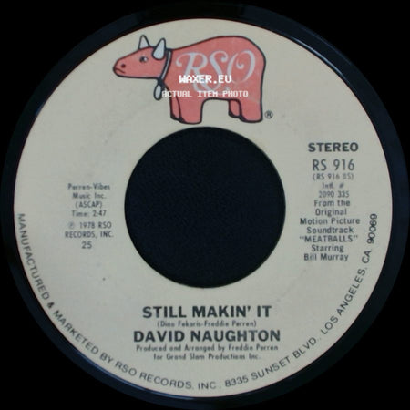 David Naughton - Makin' It / Still Makin' It side B