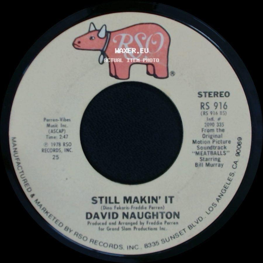 David Naughton - Makin' It / Still Makin' It side B