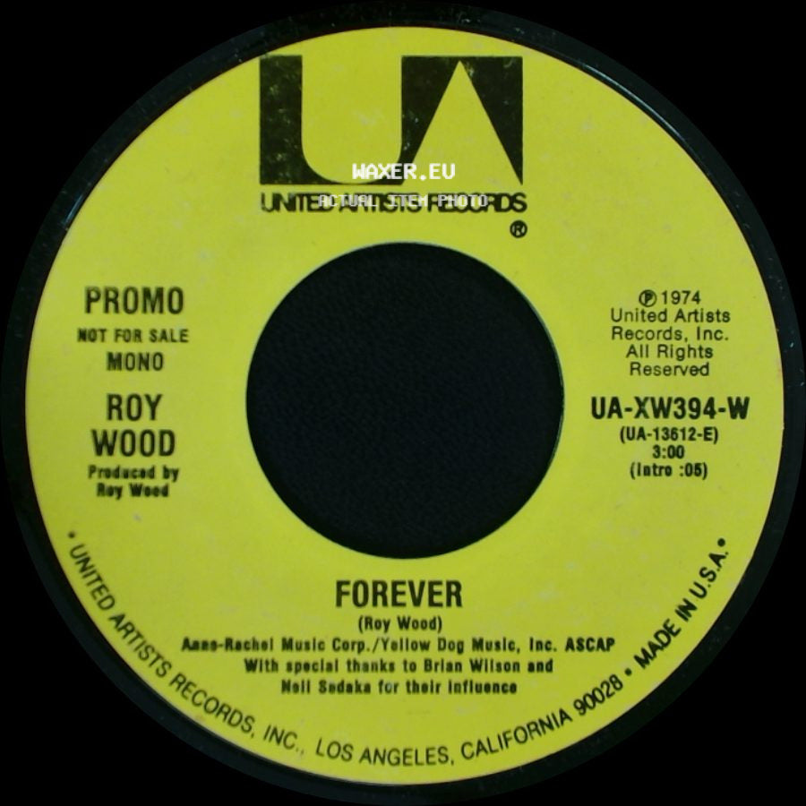 Roy Wood - Forever / Forever side A