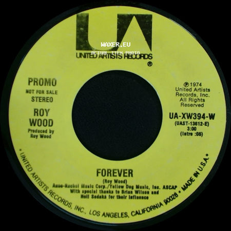 Roy Wood - Forever / Forever side B