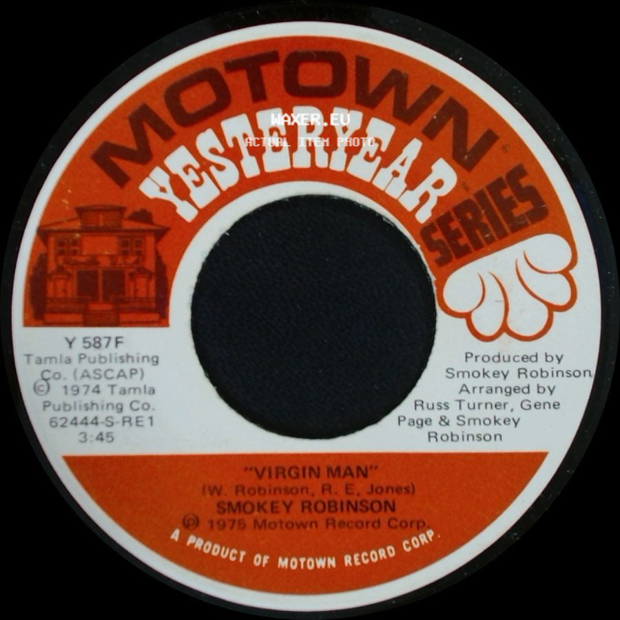 Smokey Robinson - Virgin Man / Sweet Harmony side A