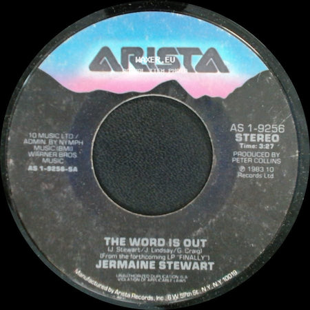 Jermaine Stewart - The Word Is Out / Month Of Mondays side A