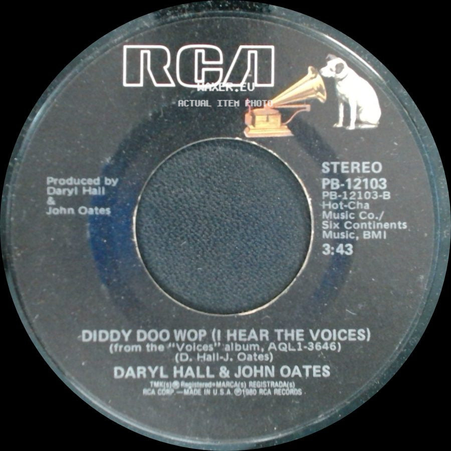 Daryl Hall & John Oates - Diddy Doo Wop ((I Hear The Voices)) / You've Lost That Lovin' Feeling side A
