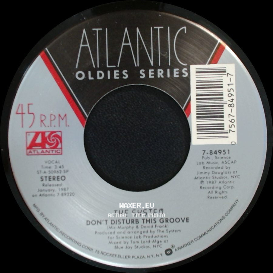 Company B / The System - Fascinated / Don't Disturb This Groove side B