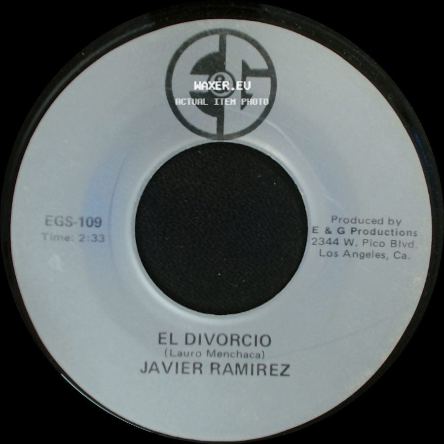 Javier Ramirez - Dime Si Hay Quien / El Divorcio side B