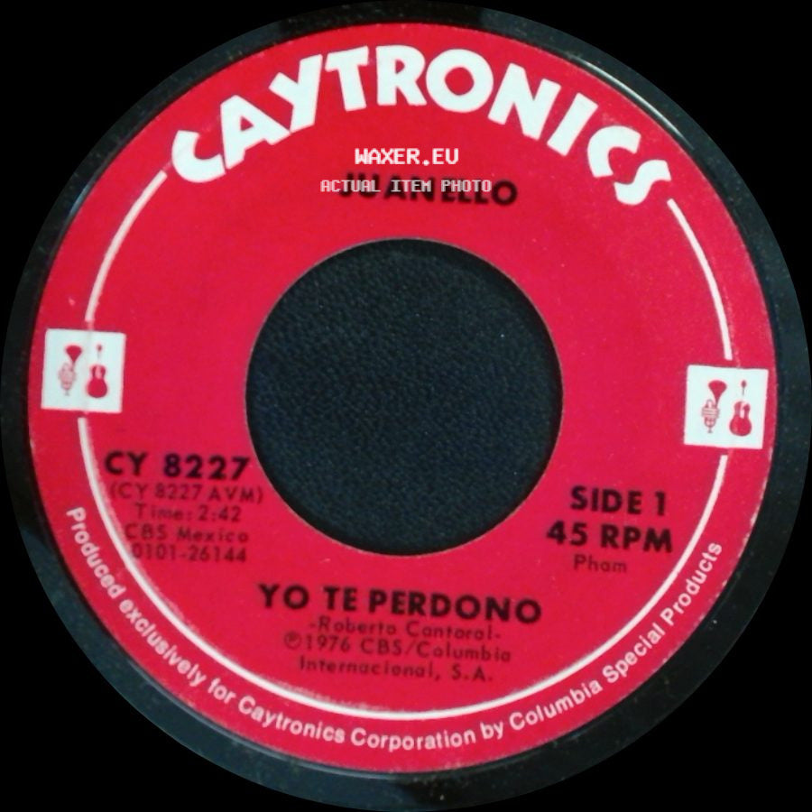 Juanello - Yo Te Perdono / Perdon Y Olvido side A