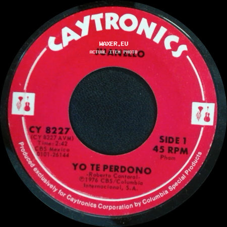 Juanello - Yo Te Perdono / Perdon Y Olvido side A