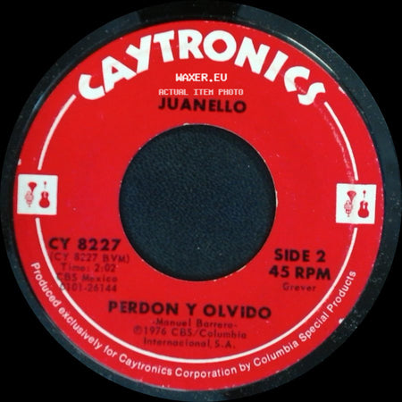 Juanello - Yo Te Perdono / Perdon Y Olvido side B