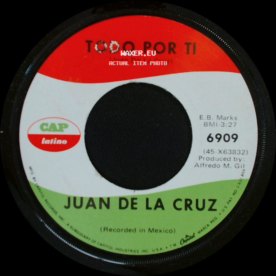 Juan De La Cruz - Como Somos / Todo Por Ti side B