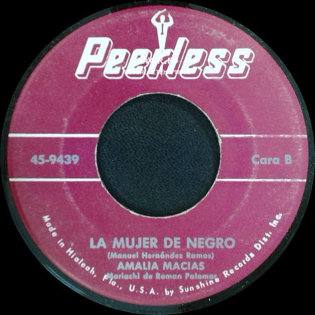 Amalia Macias - La Huerfanita / La Mujer De Negro side B