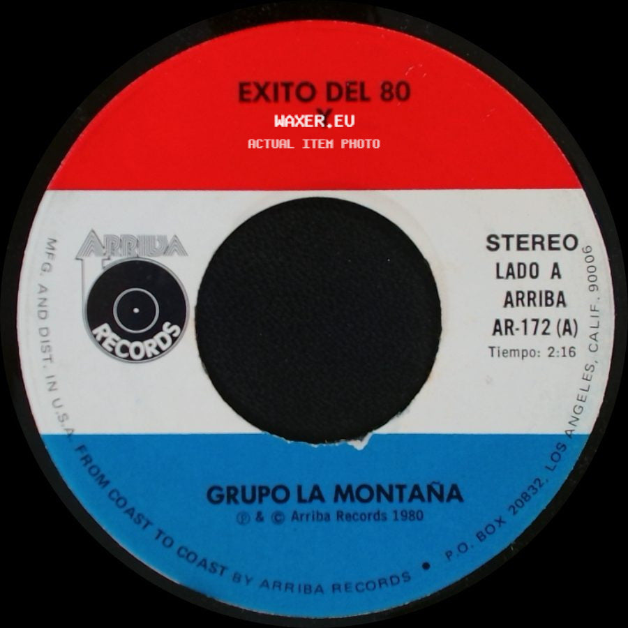 Grupo La Montaña - Exit0 Del 80 Y / Exito Del 80 Quiero Sentir side A
