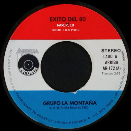 Grupo La Montaña - Exit0 Del 80 Y / Exito Del 80 Quiero Sentir side A