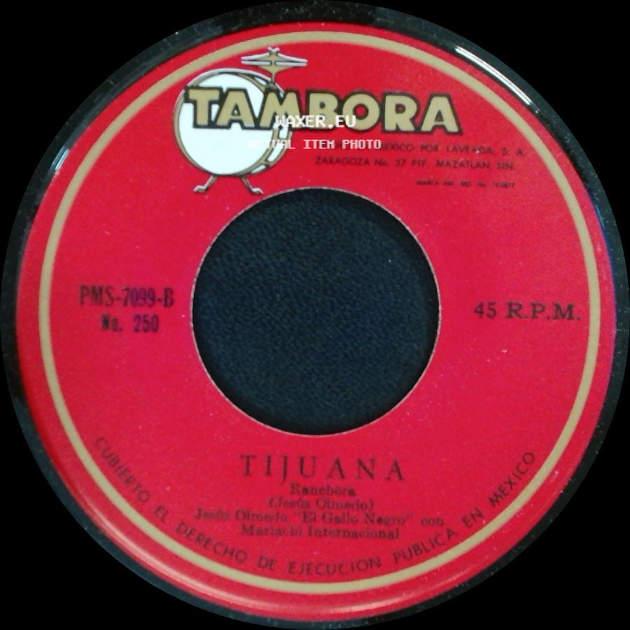 Jose Coronado "El Gallo Negro" Con Mariachi Internacional - Echado A Perder / Tijuana side B