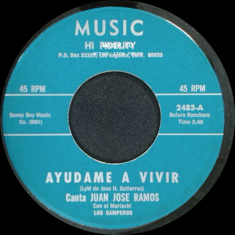 Juan Jose Ramos - Media Vuelta / Ayudame A Vivir side B