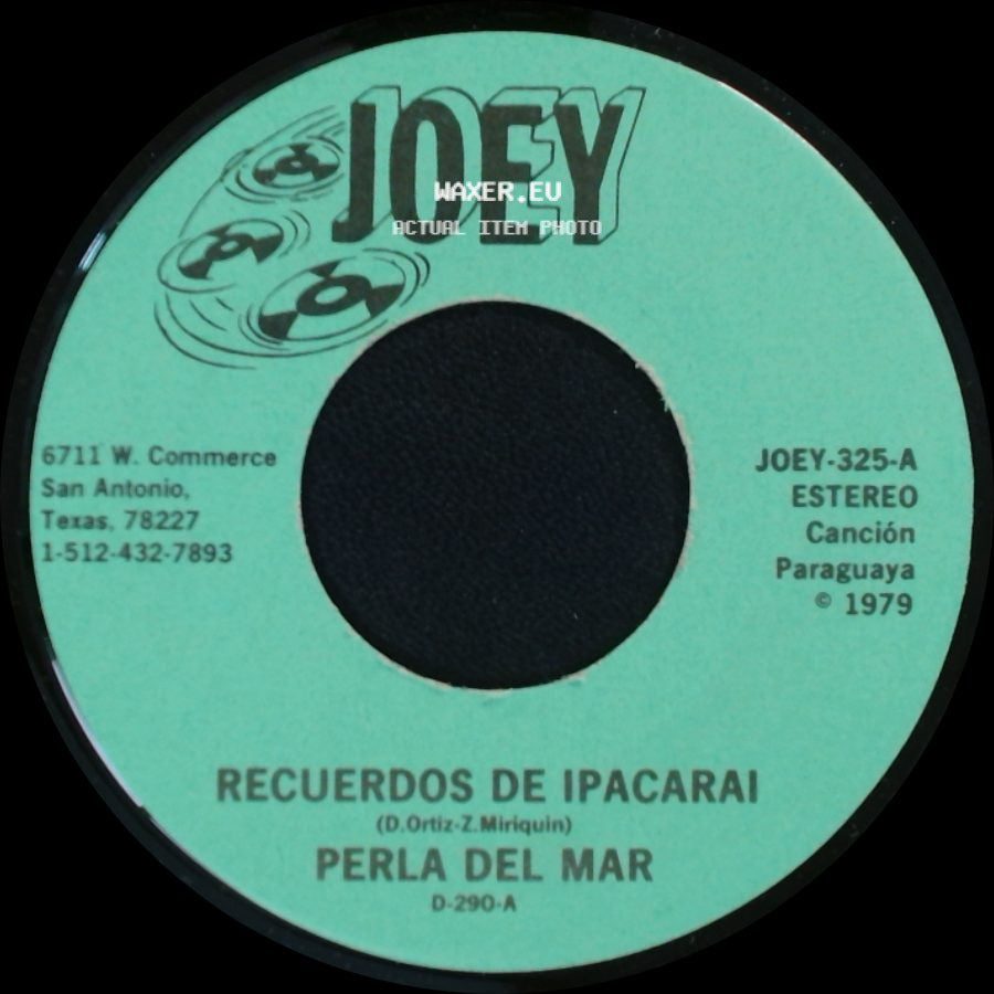 Perla Del Mar - Recuerdos De Ipacarai / Quisiera Amarte Menos side A