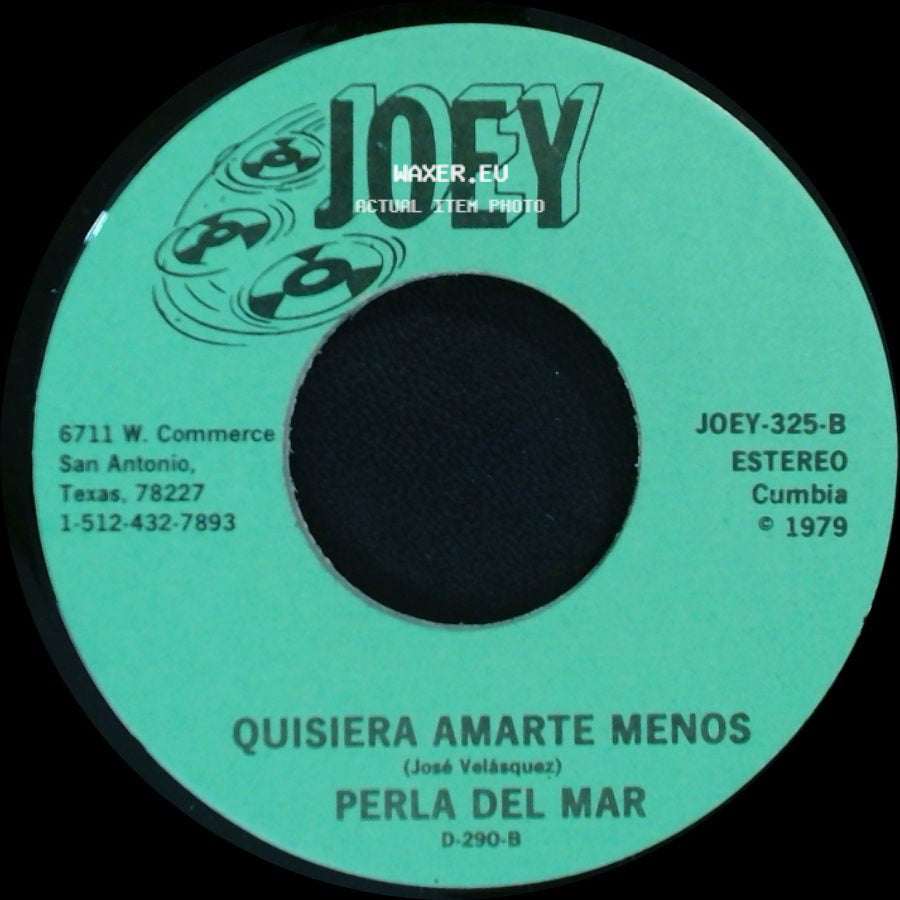 Perla Del Mar - Recuerdos De Ipacarai / Quisiera Amarte Menos side B