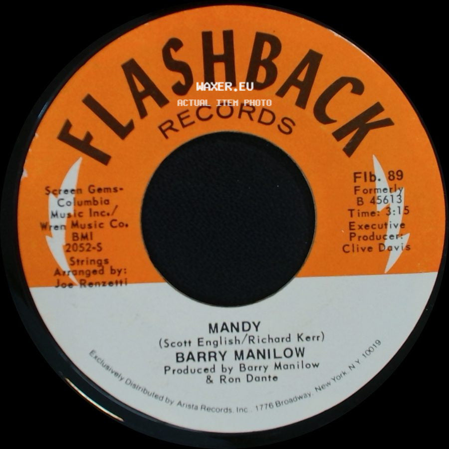 Barry Manilow - It's A Miracle / Mandy side B