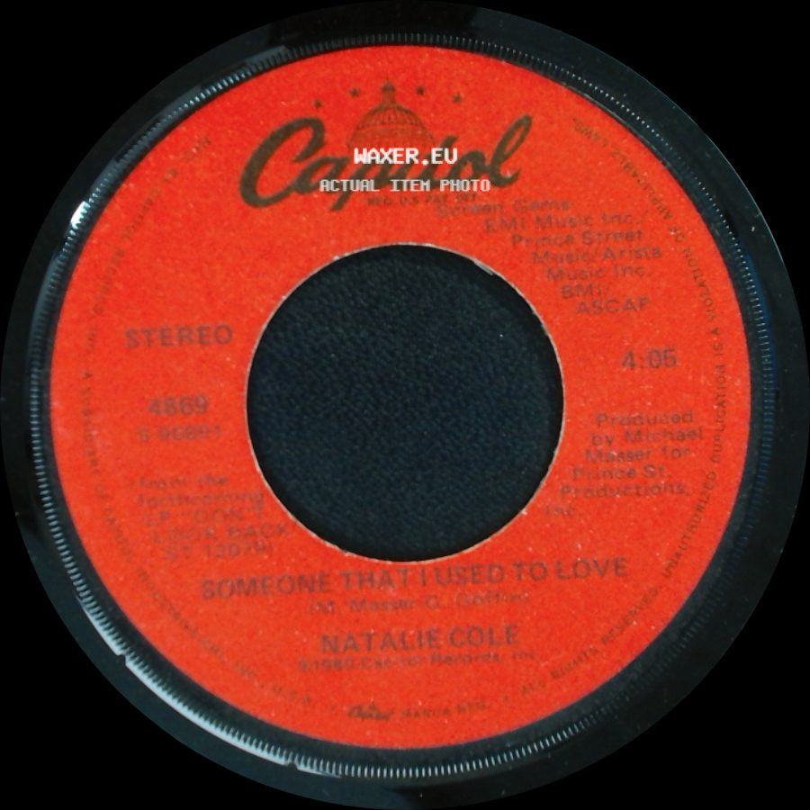 Natalie Cole / Natacha Cole - Don't Look Back / Someone That I Used To Love side B