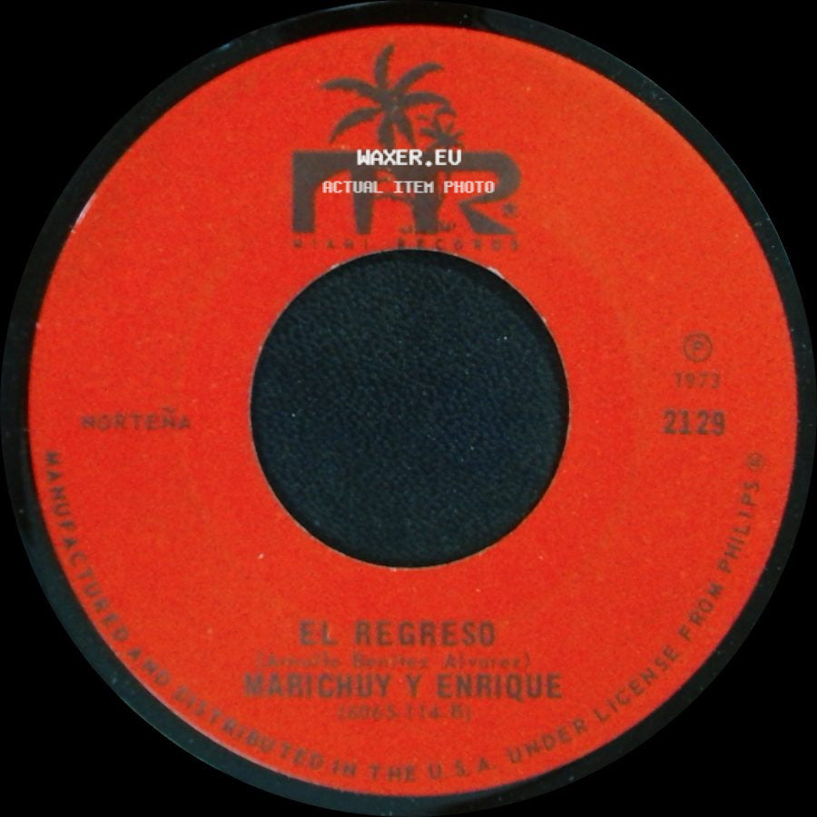 Marichuy Y Enrique - El Regreso / La Rana side A
