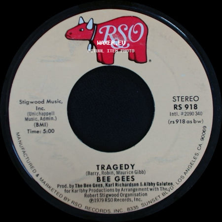 Bee Gees - Until / Tragedy side B