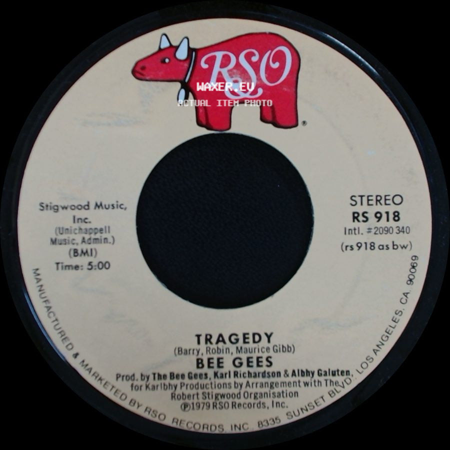 Bee Gees - Until / Tragedy side B