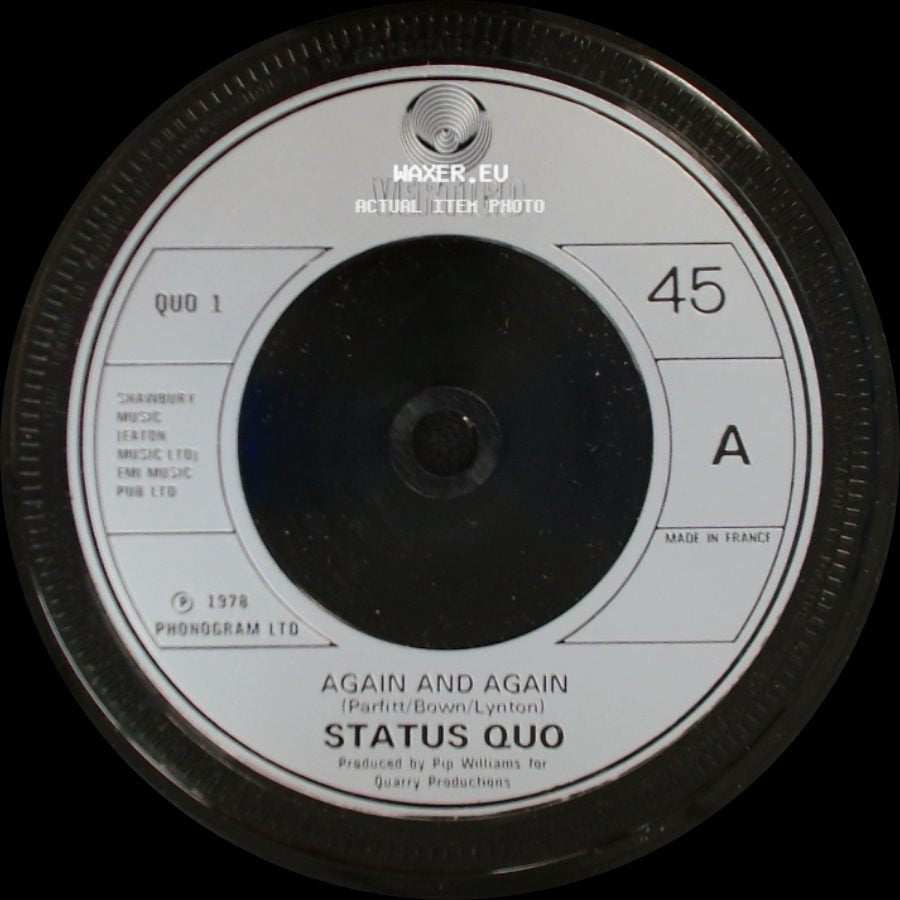 Status Quo - Again And Again / Too Far Gone side A