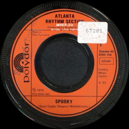 Atlanta Rhythm Section - Spooky / It's Only Music side A