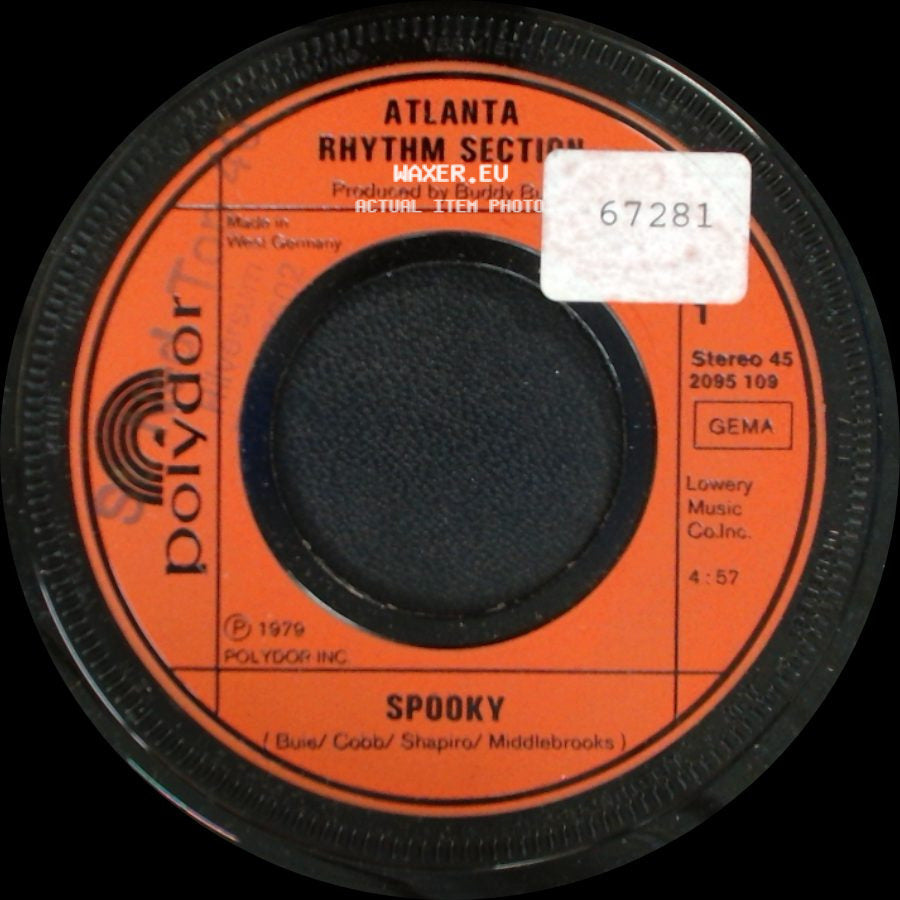Atlanta Rhythm Section - Spooky / It's Only Music side A