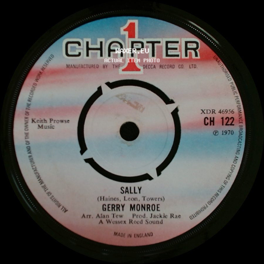 Gerry Monroe - You Always Hurt The One You Love / Sally side B