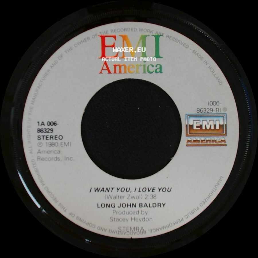 Long John Baldry - (Walk Me Out In The) Morning Dew / I Want You, I Love You side B