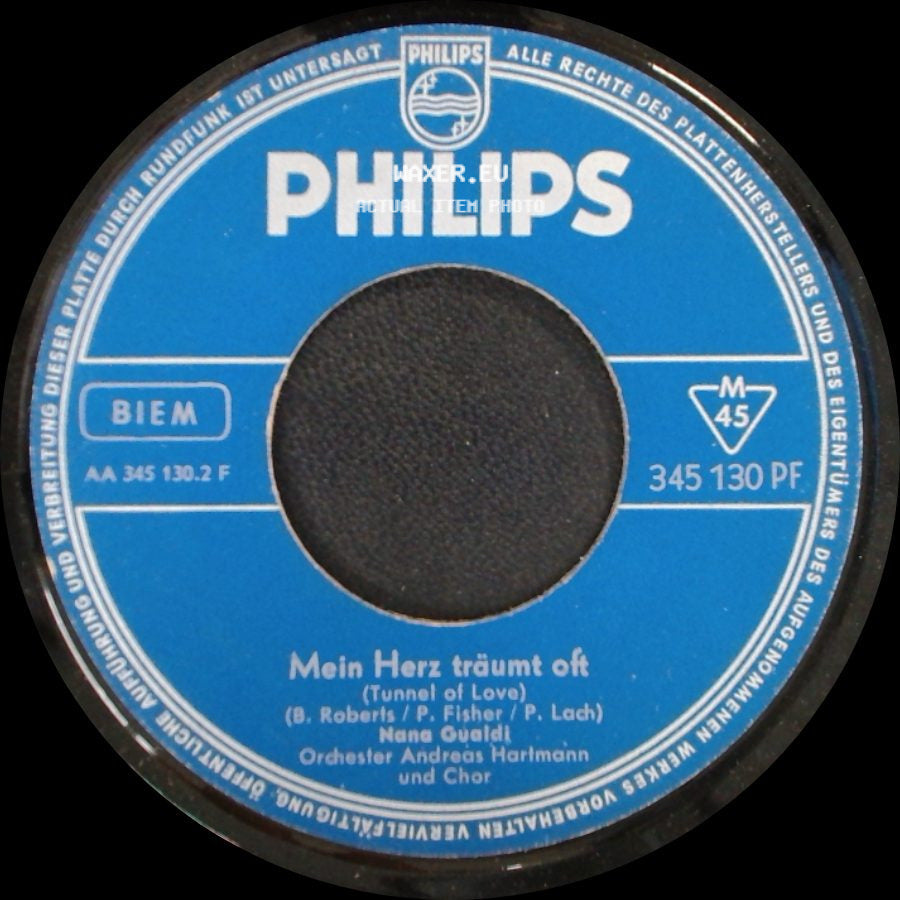 Nana Gualdi - Mein Herz Träumt Oft (Tunnel Of Love) / Spatzenhausen, Katzenhausen (The Loudenboomer Bird) side A