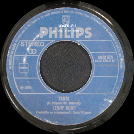 Lenny Kuhr - Sterren / Tante side B