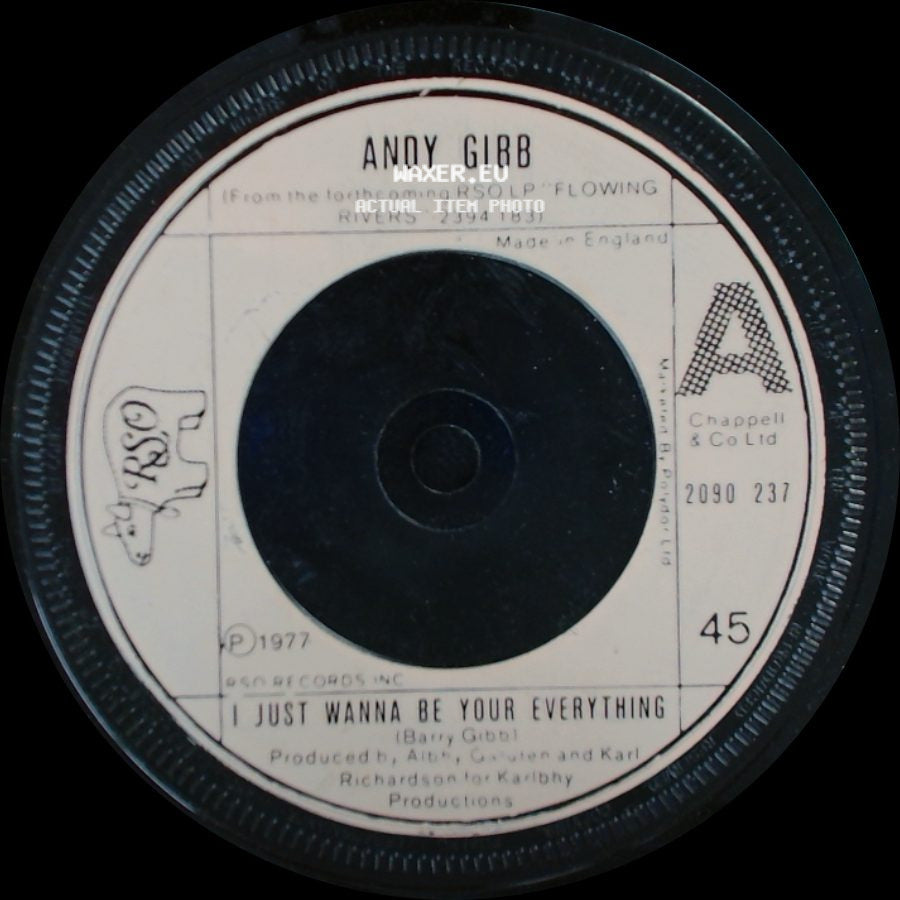 Andy Gibb - In The End / I Just Wanna Be Your Everything side B
