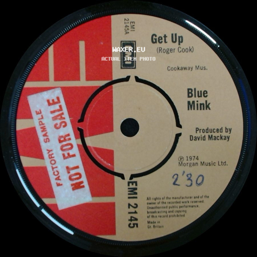 Blue Mink - Get Up / I Wanna Be Around (You) side A