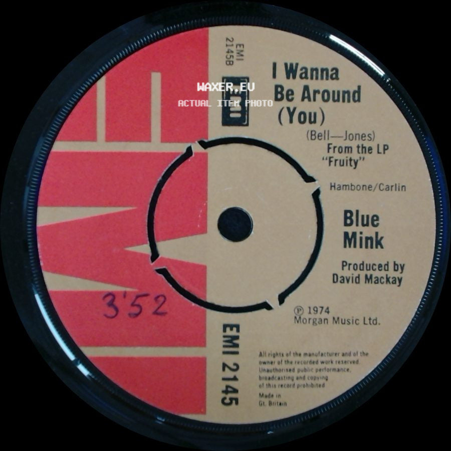 Blue Mink - Get Up / I Wanna Be Around (You) side B