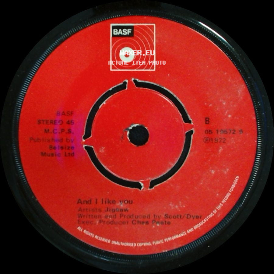 Jigsaw - That's What It's All About / And I Like You side B