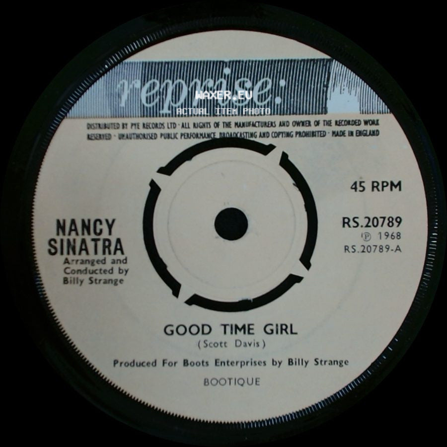 Nancy Sinatra - Old Devil Moon / Good Time Girl side B