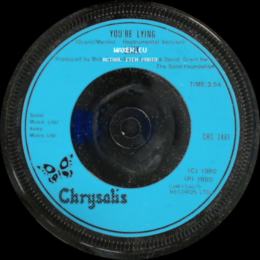 Linx - You're Lying / You're Lying (Instrumental Version) side B