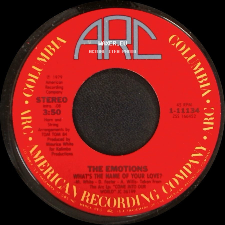 The Emotions - What's The Name Of Your Love? / Layed Back side A