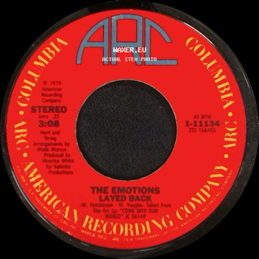 The Emotions - What's The Name Of Your Love? / Layed Back side B