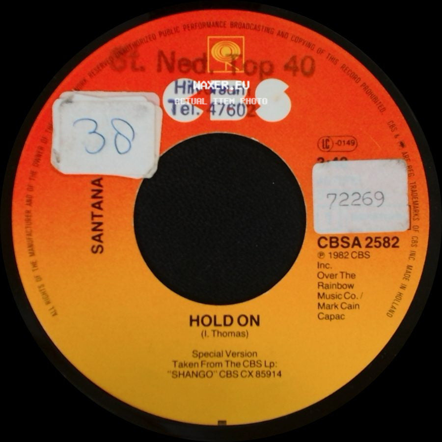 Santana - Hold On / Oxun (Oshun) side A