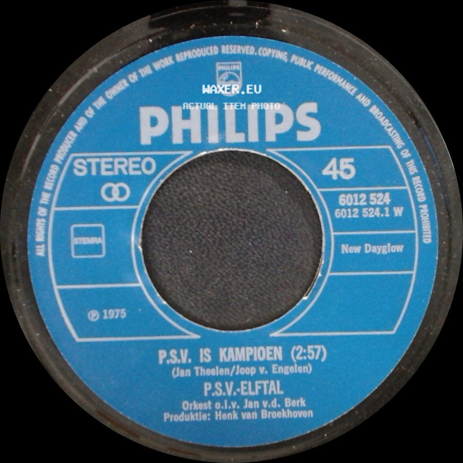 De Lämpkes / P.S.V.-Elftal - Unknown Title A / P.S.V. Is Kampioen (2:57) side B