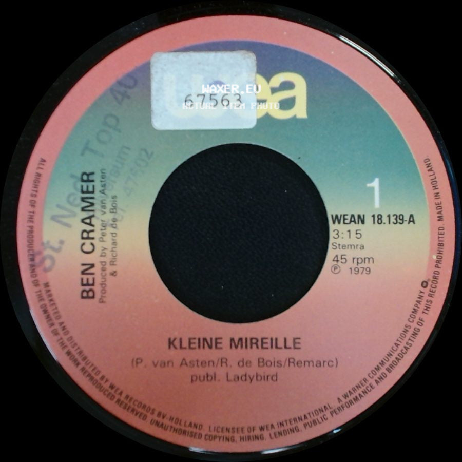 Ben Cramer - Kleine Mireille / Geef Mij Een Kans side A