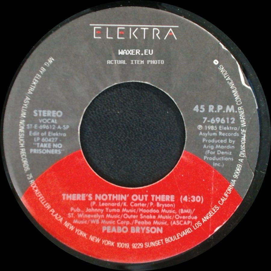 Peabo Bryson - She's Over Me / There's Nothin' Out There side B