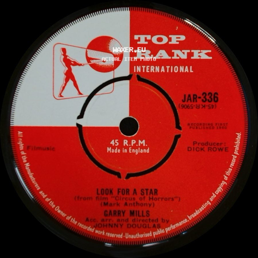 Garry Mills - Footsteps / Look For A Star side B