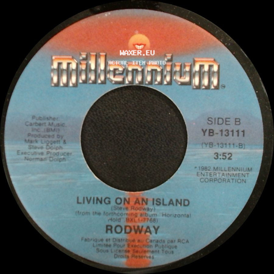 Rodway - Don't Stop Trying / Living On An Island side B