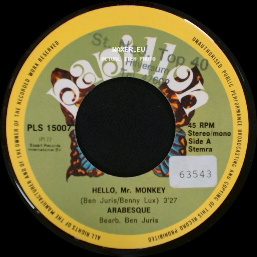 Arabesque - Hello, Mr. Monkey / Buggy Boy side A