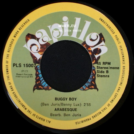 Arabesque - Hello, Mr. Monkey / Buggy Boy side B