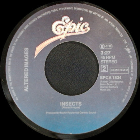 Altered Images - Insects / I Could Be Happy side A