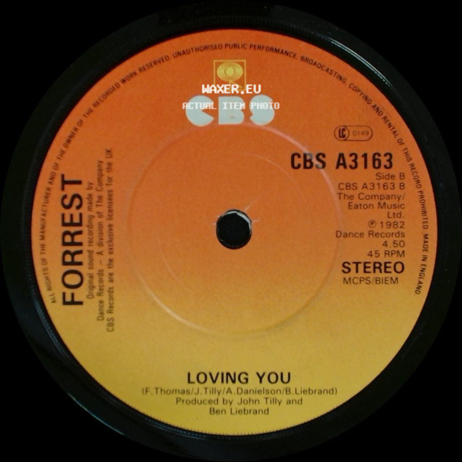 Forrest - Rock The Boat / Loving You side B